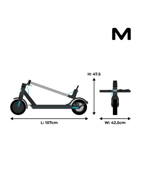 Hulajnoga elektryczna Motus Scooty 8.5 | 350W | 7.8 Ah 36V | Hulajnoga elektryczna Motus Scooty 8.5 | 350W | 7.8 Ah 36V |
