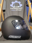 KASK MOTOCYKLOWY Z SZYBĄ INTEGRALNY NA MOTOR SKUTER L