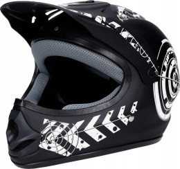 Kask na hulajnogę JST Cross Enduro czarno-biały
